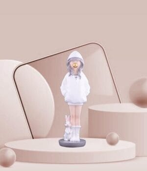 Luxury Resin Showpiece Figures for Home Decor