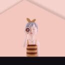 Girl Figurines Luxury Resin Showpiece for Home Decor