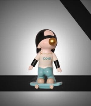 Modern Fashion scating Boy Figurines | Resin Showpiece
