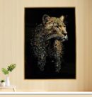Crystal acrylic Painting With Aluminium Frame , Luxury Item