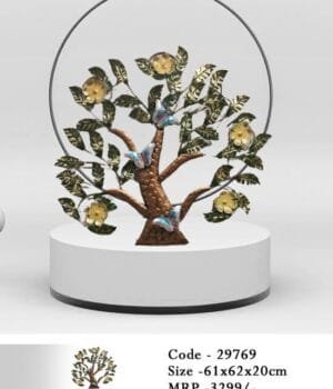 Wall Tree In Metal For Home Decor