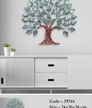 Wall Tree In Metal For Home Decor