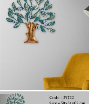 Wall Tree In Metal For Home Decor