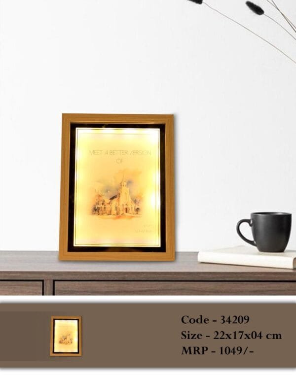 LED Photo Frame For 1 photo