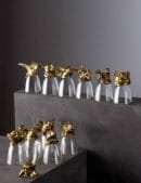 Zodiac Animal Shot Glasses | 12 pcs Glass & Dispenser (250 ml)