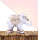 Decorative White Elephant Figurine – Premium Home Décor for Living Room & Office