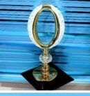 Table Light lamp With Metallic Body , 31 cm Height