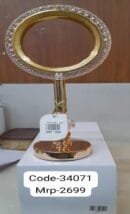 Table Light lamp With Metallic Body , 36 cm Height