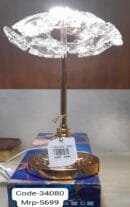 Table Light lamp With Metallic Body , 40 cm Height