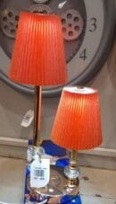 Table Light lamp With Metallic Body , 38 cm Height