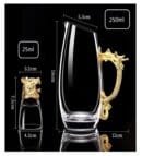 Zodiac Animal Shot Glasses | 12 pcs Glass & Dispenser (250 ml)