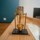 Metal Light Candle Holder – Perfect for Gifting. Decorative Home and Office Decor
