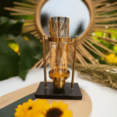 Metal Light Candle Holder – Perfect for Gifting. Decorative Home and Office Decor
