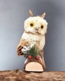 Straw Handmade lucky Owl for Home decoration