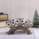 lucky Owl Family ( Set of 3 ) for Home decoration