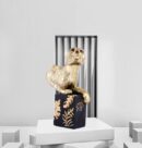 Luxury Leopard Statue ,Resin Showpiece ,Figures for Home Decor