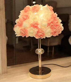 Elegant Rose Flower Table Lamp