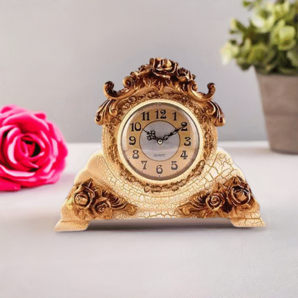 Luxury Table Clock - Elegant Timeless Design with Premium Finishes - Image 3