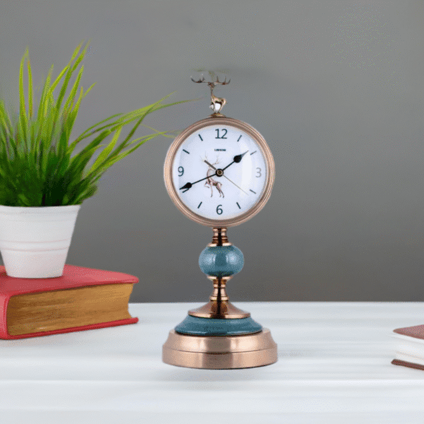 Luxury Table Clock - Elegant Timeless Design with Premium Finishes - Image 4