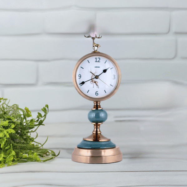 Luxury Table Clock - Elegant Timeless Design with Premium Finishes - Image 3
