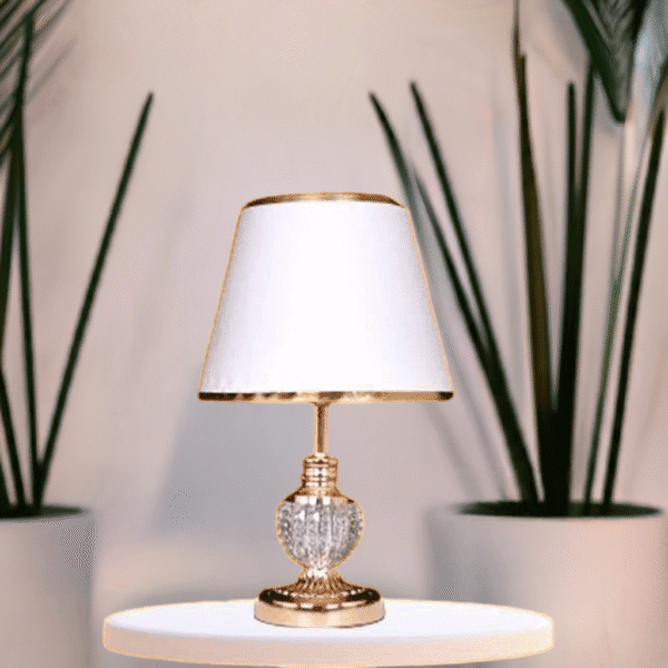 Table Light lamp With Metallic Body , 40 cm Height - Image 4