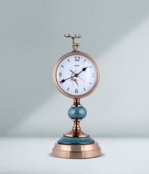 Luxury Table Clock - Elegant Timeless Design with Premium Finishes