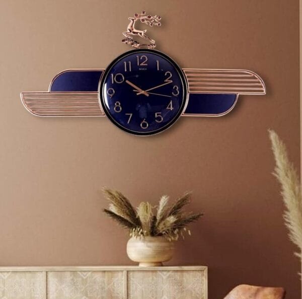 Modern decorative wall clock | Stylish wall clock- Sharmahomedecor
