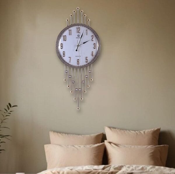 Modern decorative wall clock | Stylish wall clock- Sharmahomedecor