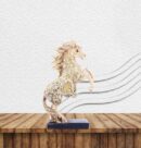 Elegant Resin Horse Sculpture for Home Decor