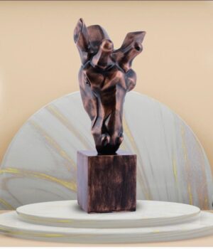 Elegant Resin Horse Sculpture for Home Decor