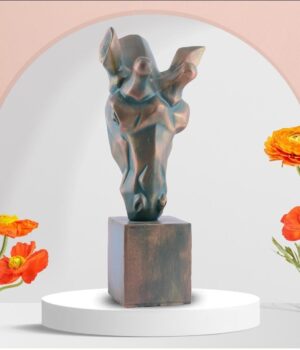 Elegant Resin Horse Sculpture for Home Decor