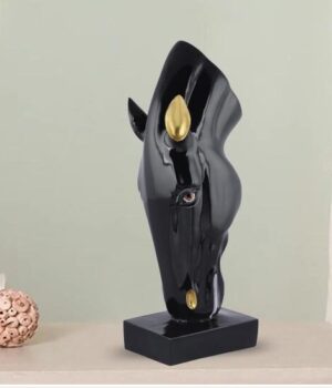 Elegant Resin Horse Sculpture for Home Decor