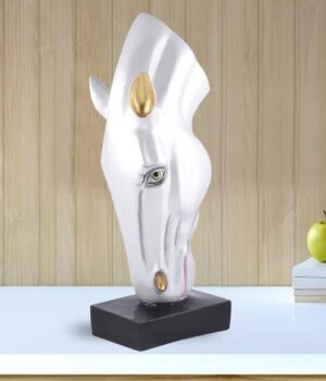 Elegant Resin Horse Sculpture for Home Decor