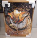 Crystal Painting With Aluminium Frame , Luxury Item