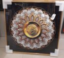 Crystal Painting With Aluminium Frame , Luxury Item