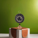 Luxury Table clock | Stylish clock- Sharmahomedecor