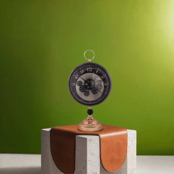 Luxury Table clock | Stylish clock- Sharmahomedecor - Image 2