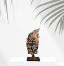 Stylish Metal Leaf Tree Centerpiece for Table Decor
