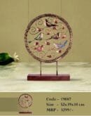 Stylish Metal Leaf Tree and 5 Sparrow Centerpiece for Table Decor
