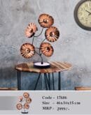 Stylish Metal Leaf Tree Centerpiece for Table Decor