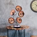 Stylish Metal Leaf Tree Centerpiece for Table Decor