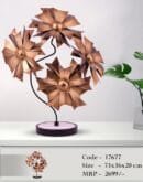 Stylish Metal Leaf Tree Centerpiece for Table Decor