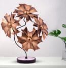Stylish Metal Leaf Tree Centerpiece for Table Decor