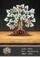 Stylish Metal Leaf Tree Centerpiece for Table Decor