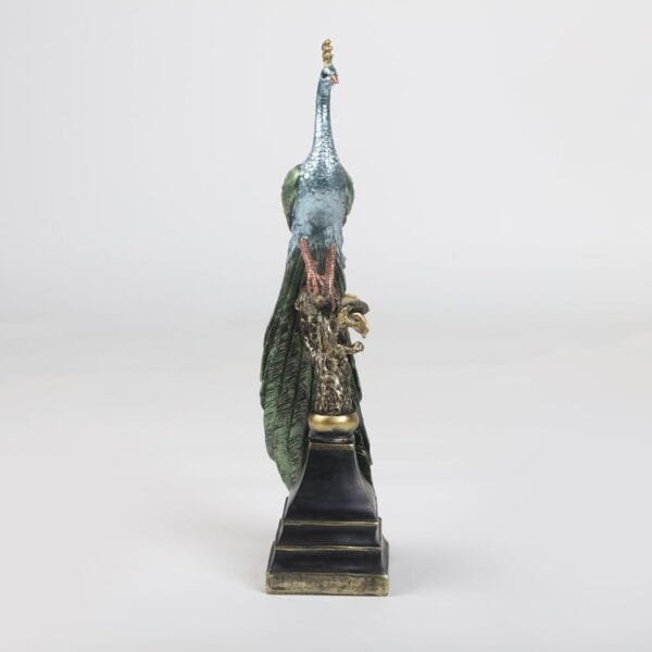 Peacock’s Glory Home Decoration Showpiece - Image 4