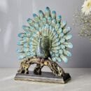 Peacock’s Glory Home Decoration Showpiece