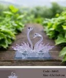 Glass Swan Figurine,Decorative Showpiece For Home And Office