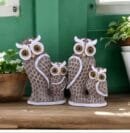 lucky Owl Family for Home decoration
