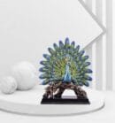 Peacock’s Glory Home Decoration Showpiece