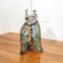 Peacock’s Glory Home Decoration Showpiece